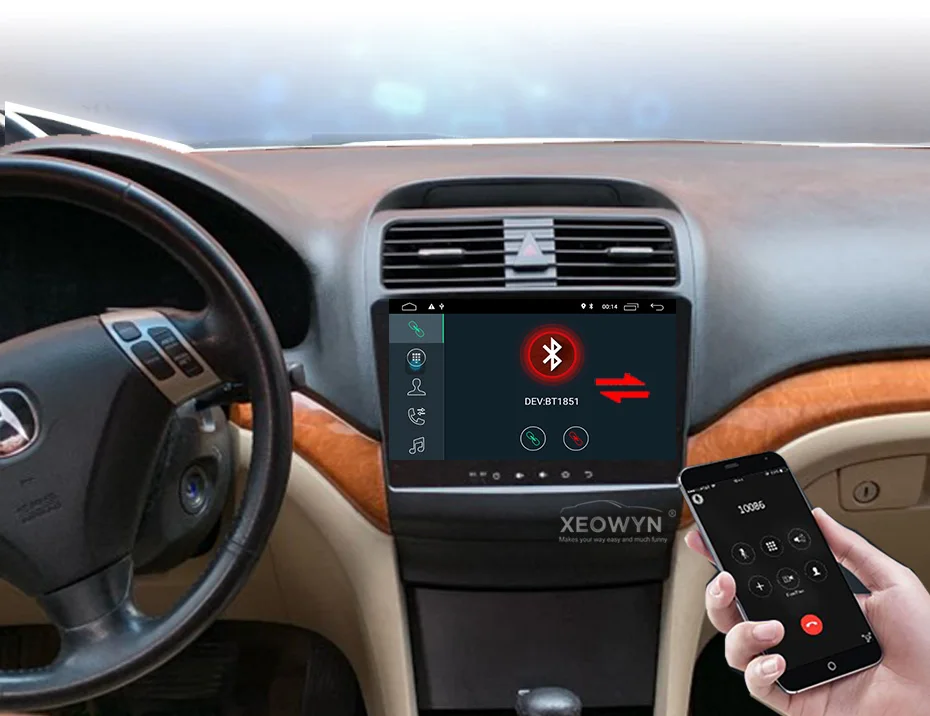 10,1 дюймов Android 8,0 Восьмиядерный автомобиль радио стерео для Acura TSX 2004-2008 gps навигация полный сенсорный 1024*600