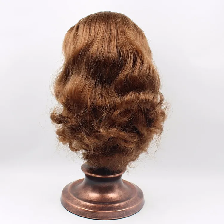 style 11 Для куклы Blyth ледяной парик с куполом, золотистые фиолетовые серые волосы, белый натуральный загар темно-супер черный парик для волос, игрушка подарок для девочек - Цвет: style 11