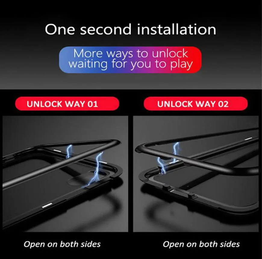 Магнитный адсорбционный металлический чехол для телефона Xiaomi Mi 10 Pro 9 SE A3 Lite CC9e 9T