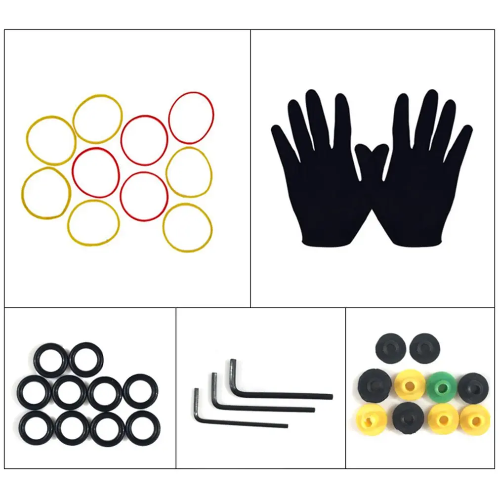 

Dual Set of Self-taught Tattoo Machine Kits Gun Machine Power Pedal Ink Sets Nutrition Needle Gripping Tip