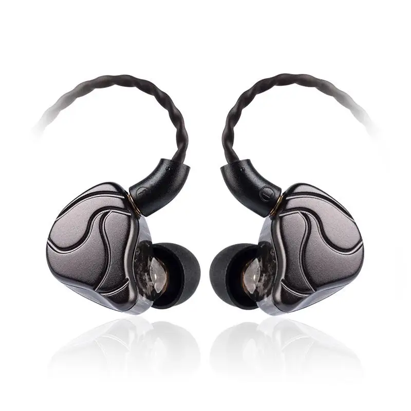 Наушники-вкладыши SHUOER S10 1DD + 2BA гибридные Hi-Fi DJ мониторы спортивные наушники для