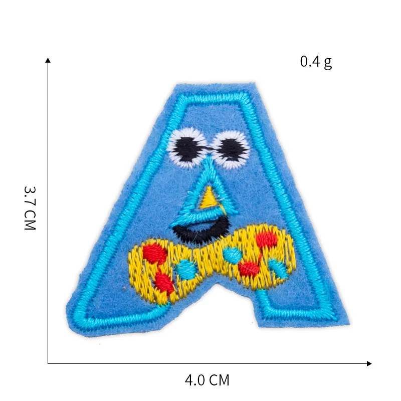 

Embroidery Applique Letters Affixed Cloth Embroidered Embroidered Patch Clothing Textile Accessories Accessories Cloth Sticker