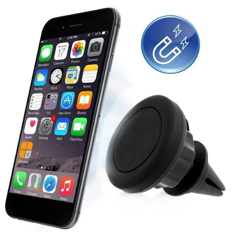 Магнитный держатель для телефона Автомобильный на вентиляционное отверстие