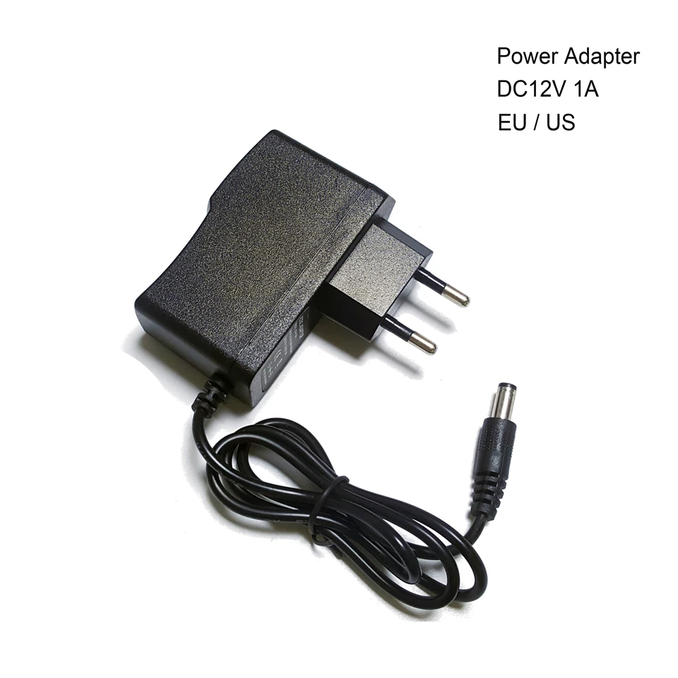 Адаптер питания для светодиодной ленты 110 240 В переменного тока в 12 постоянного 1 А