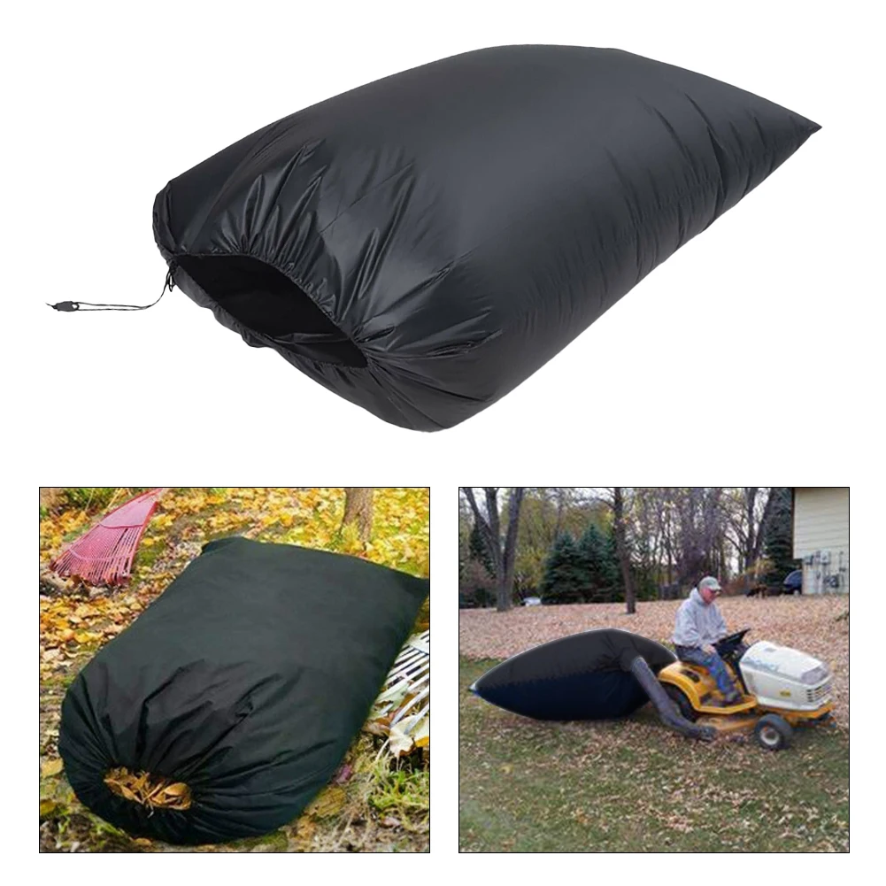 

Lawn Tractor Leaf Storage Bag Leaf Bag Lawn Tractor With Drawstring Collection System Storage Pouch Garden Yard Cleaning Tools