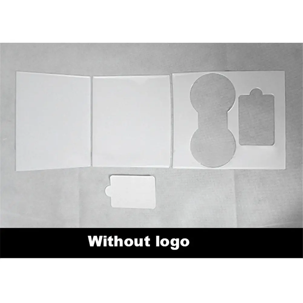 3 шт./компл. белая Автомобильная центральная консоль Внутренняя крышка наклейки