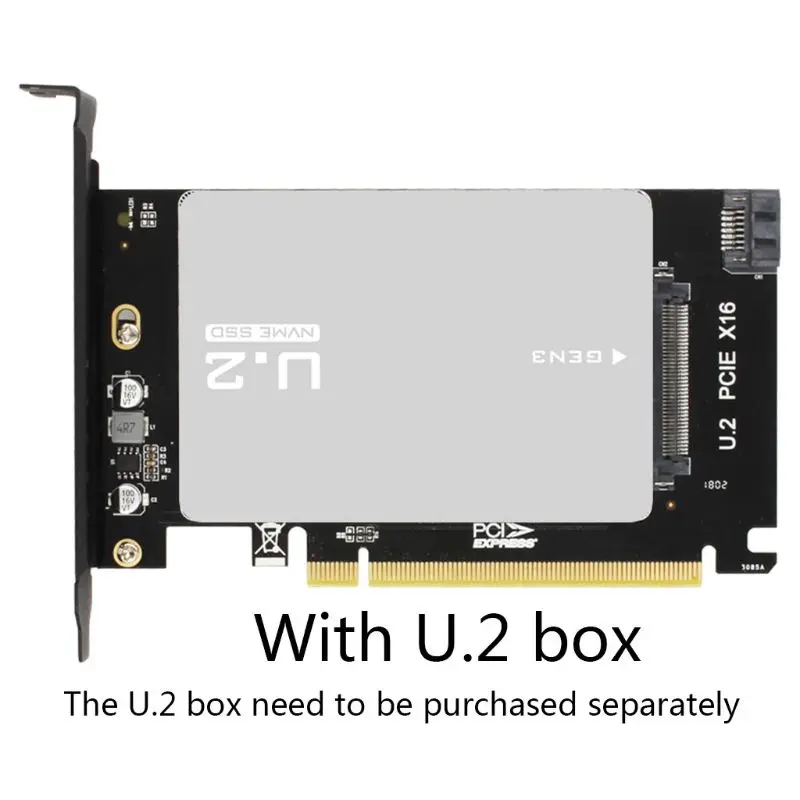 Full Speed NGFF NVMe SSD PCIE PCI-Express 3.0 X16 to U.2 Adapter Converter Card Module New | Компьютеры и офис