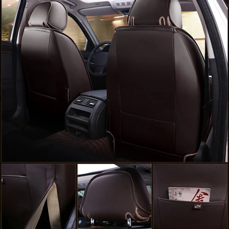 Чехол для сиденья AUSFTORER из перфорированной кожи Renault Лагуна 2 3 купе аксессуары