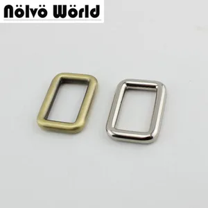 100 шт. 5 цветов 25 мм внутренняя ширина полированная скоба с нижним краем квадратная пряжка из сплава для сумокремней 50 шт.