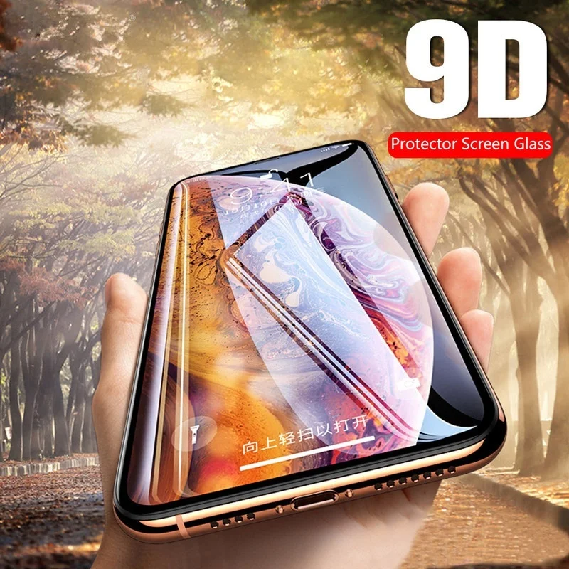 Высококачественное Закаленное стекло для iPhone Xr Xs Max X 7 8 Plus Защита экрана 6 6S plus