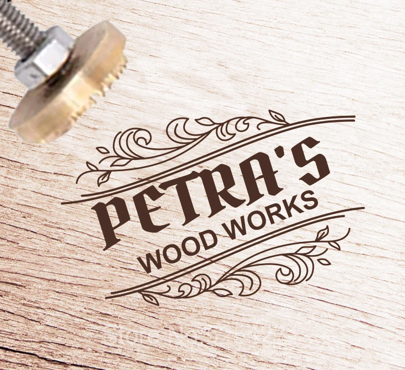 Custom branding iron for wood Electric burning stamp Wood Christmas gift | Дом и сад