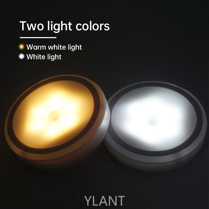 

Ylant 6 LEDs PIR Infrared Night Light with Motion Sensor Wireless Control Energy Wall Lamp Night light Sensor Pathway Cabinet