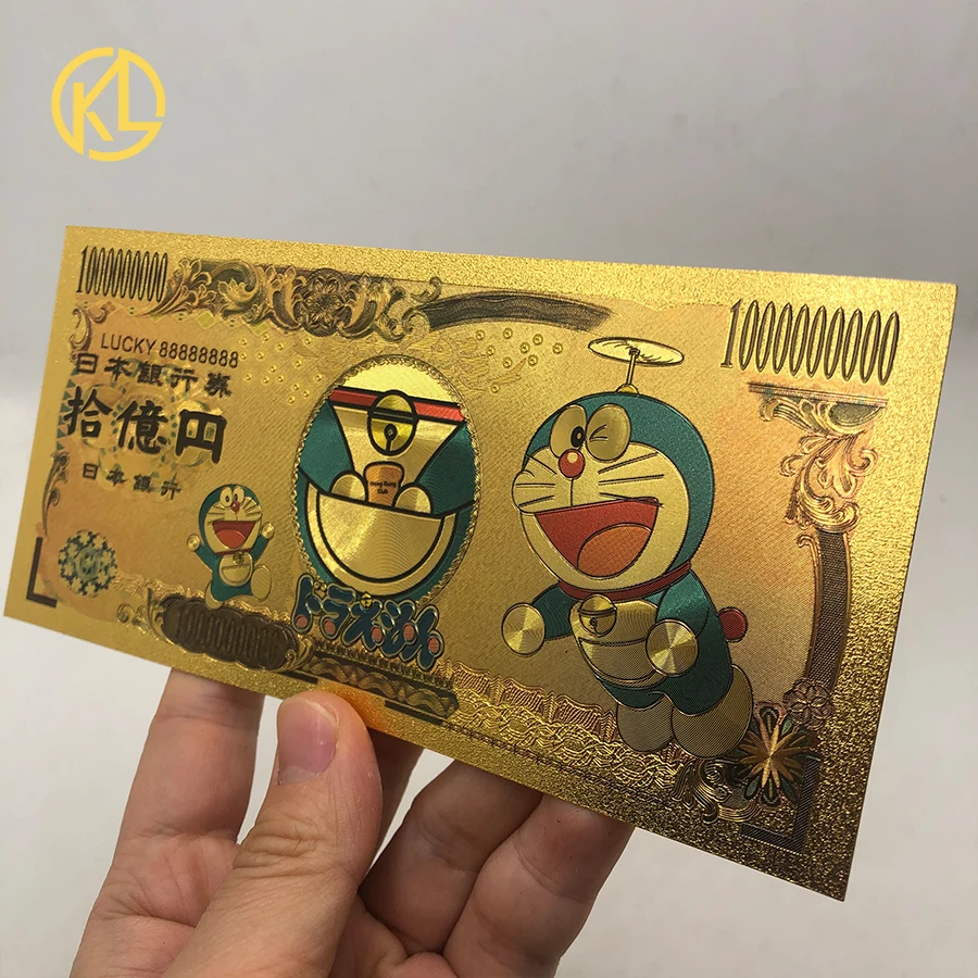 10 типов японских аниме мультяшных милых кошек с волшебным карманом золотые