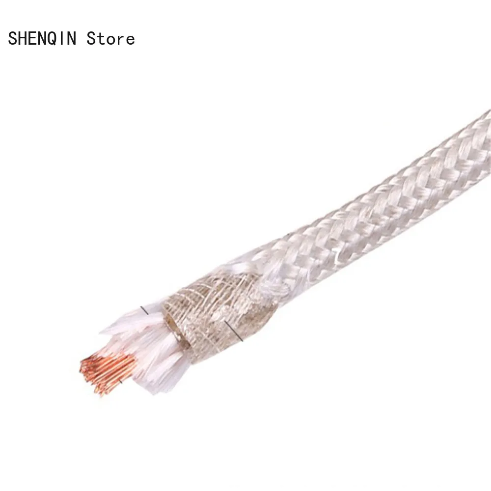 Силиконовый Плетеный слюда термостойкий 500 кабель 20AWG 18AWG 17AWG 15awg 13awg 11awg 9awg