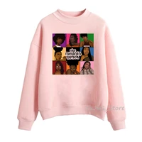 the melanin bunch sweatshirts women black girls best friends tv show streetwear funny graphic hoodie sweat femme clothes