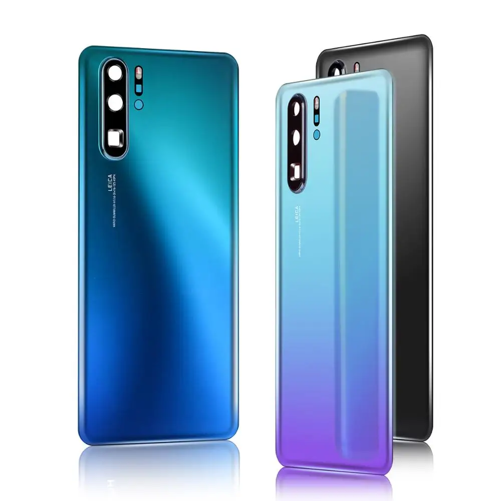 Оригинальный задний корпус для HUAWEI P30 Pro задняя крышка стеклянная батарея с