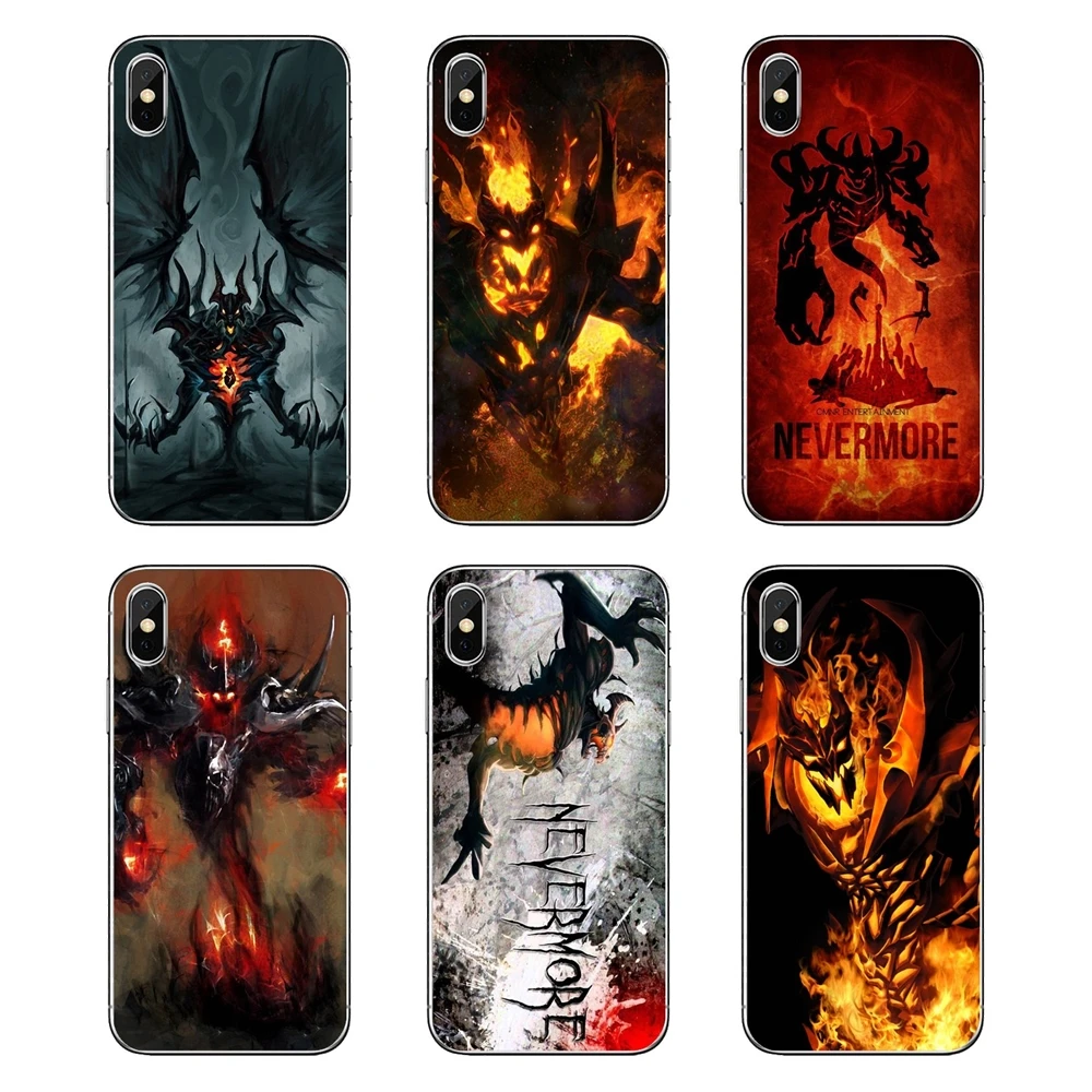 Nevermore dota 2 героя SHADOW FIEND для huawei P20 Lite Nova 2i 3i 3 GR3 Y6 Pro Y7 Y8 Y9 Prime 2018 2019 силиконовый