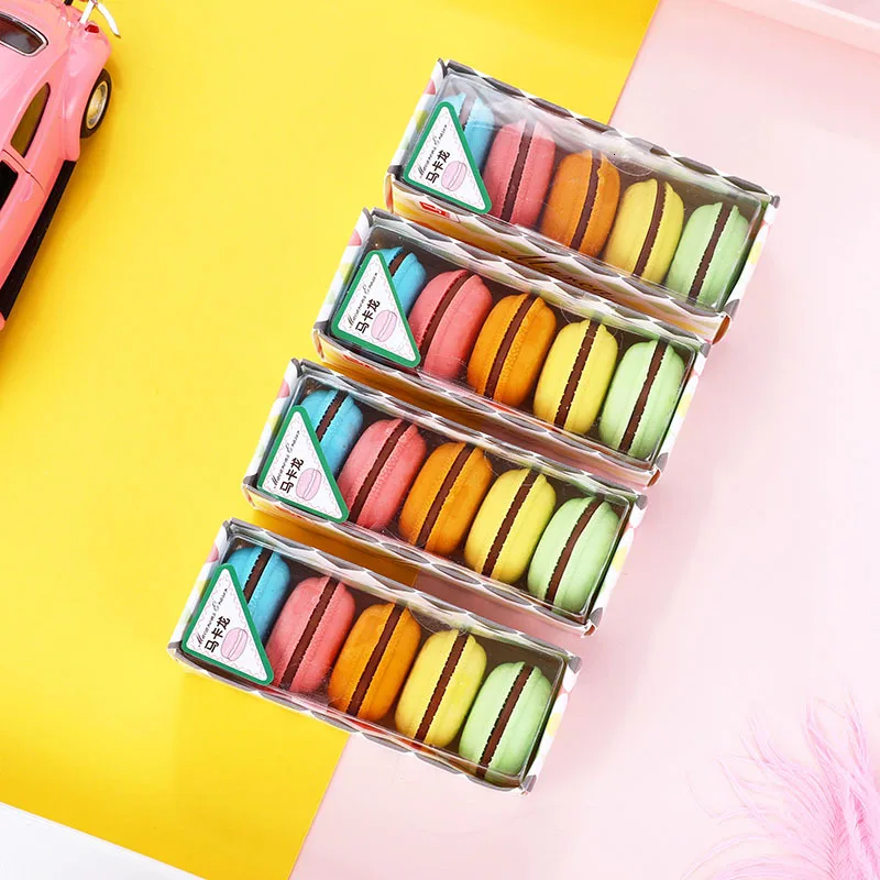 5 цветов вкусные Ластики для торта gomas de borrar канцелярские ластики Gomme kawaii Ластики для детей резиновые 00612