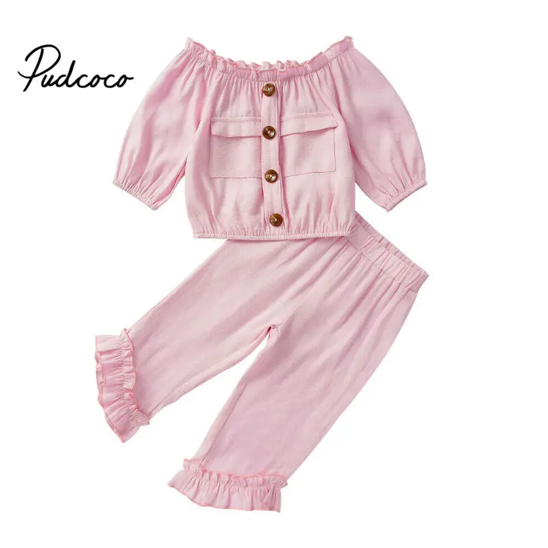 Детская одежда осень-зима 2019 для маленьких девочек костюм детская спортивный