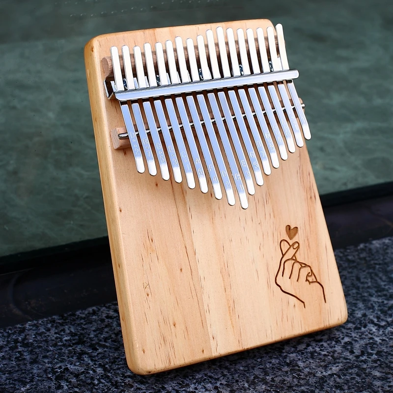 Пианино KERUS Kalimba с 17 клавишами портативное пианино для мбира подарки детей и