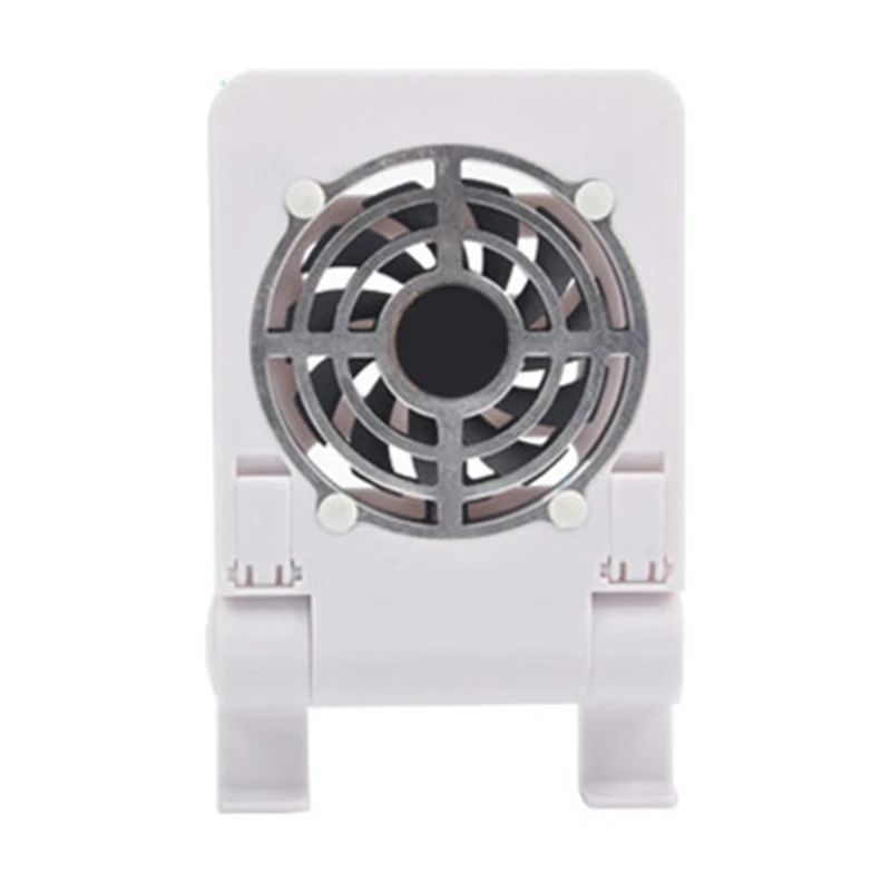 

P8DF 180 Degree Phone Holder Mobilephone Radiator USB Rechargeable Cooling Fan Cell Phone Cooler