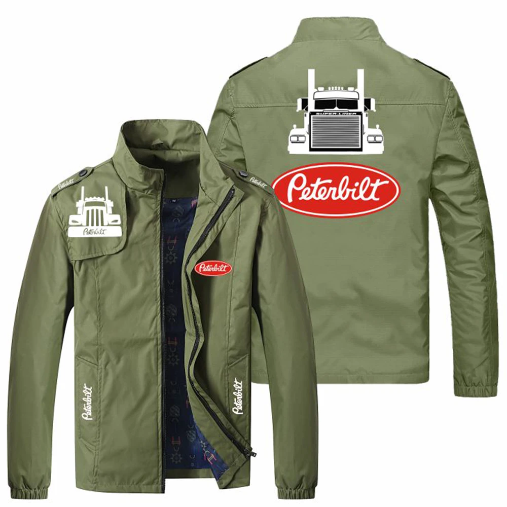 

2021 Spring And Fall Men's Jackets Spring Fall Fashion Slim Coat Men's Casual Baseball Motorcycle Jacket Zipper Men's Jacket