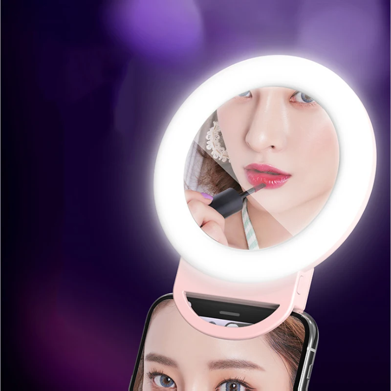 Светодиодный косметическое зеркало мобильный живое кольцо светильник