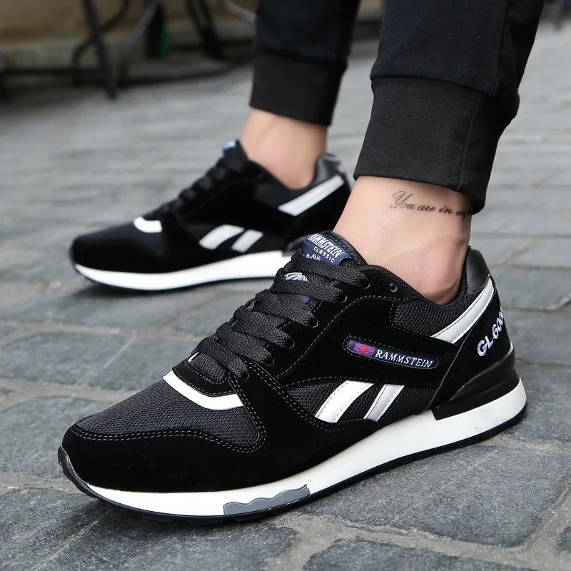 Мужские повседневные кроссовки новинка 2021 популярная весенне осенняя дышащая