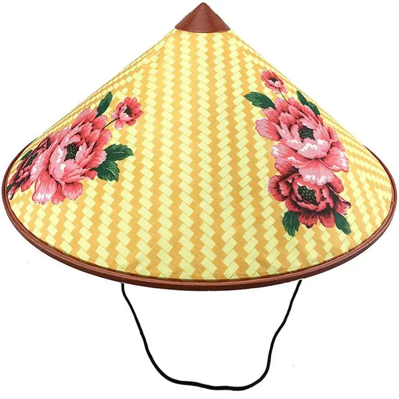 Бамбук брендовая шляпа азиатской рисовые китайская шапка риса фермера