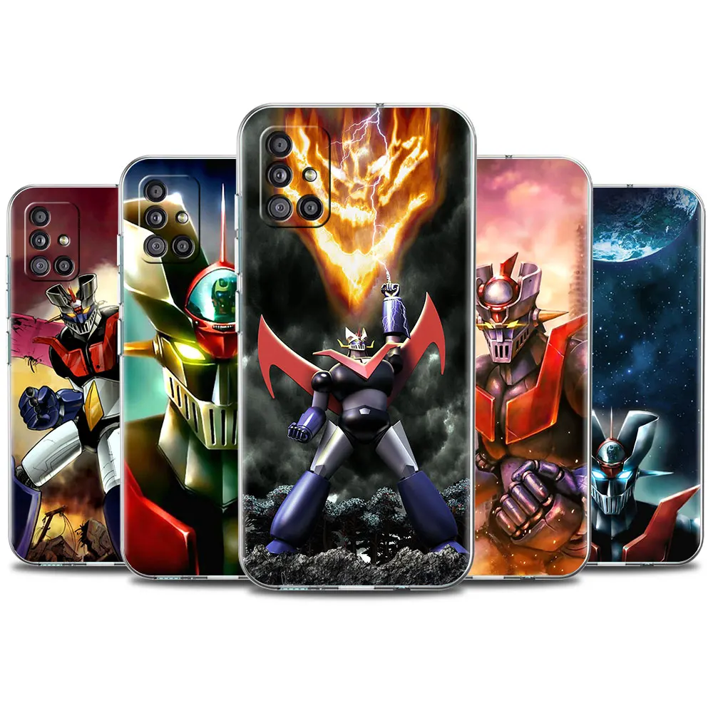 

Case for Samsung A51 A71 A21s Capa For Galaxy A12 A31 A32 A52 A02s A11 A41 A72 A91 Soft Phone Capas Mazinger Z