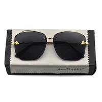 vintage designer square sunglasses women luxury brand classic bee sun glasses for men gradient mirror shades oculos de sol femme
