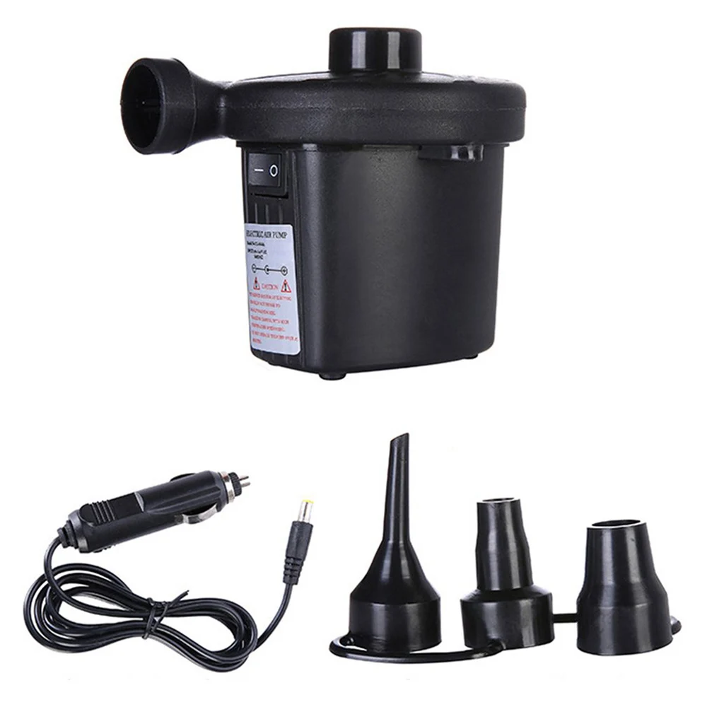 

Electric Air Pump Portable Quick Filling Air Mattress Pump for Airbed Inflatable Pool Boat Sofa Bathtub Swim Rings Toy