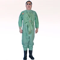 1 1mm soft rubber waders with boots waterproof wade suits surf fly fishing overalls pants stocking foot waadschoenen respirant
