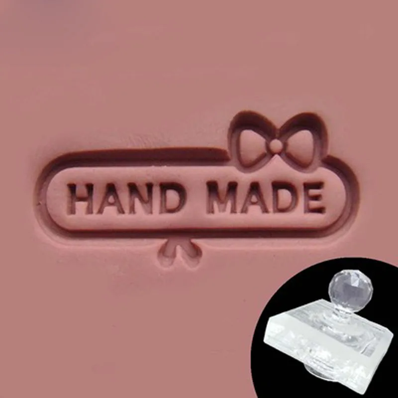 

Valentine Lover Pattern Stamp Home Cleaning Natural Seal Acrylic Transparent Imprint Soap Stamp For Handmade Making Chapters