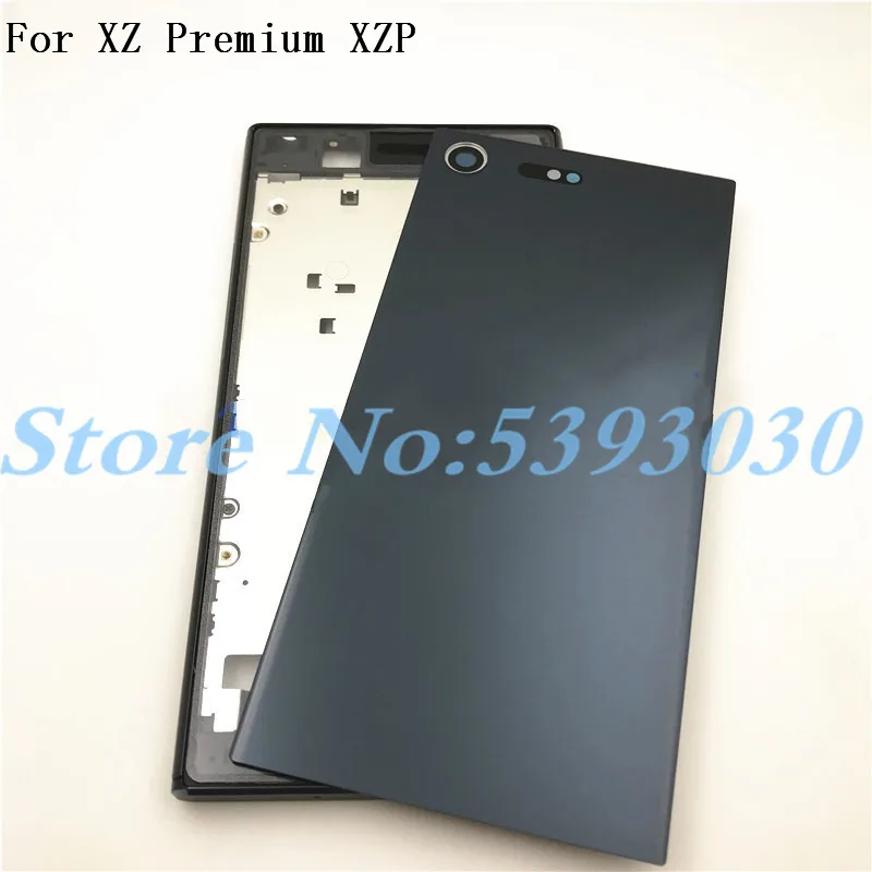 Оригинальная передняя рамка для Sony Xperia XZ Premium XZP корпус с ЖК экраном + крышка