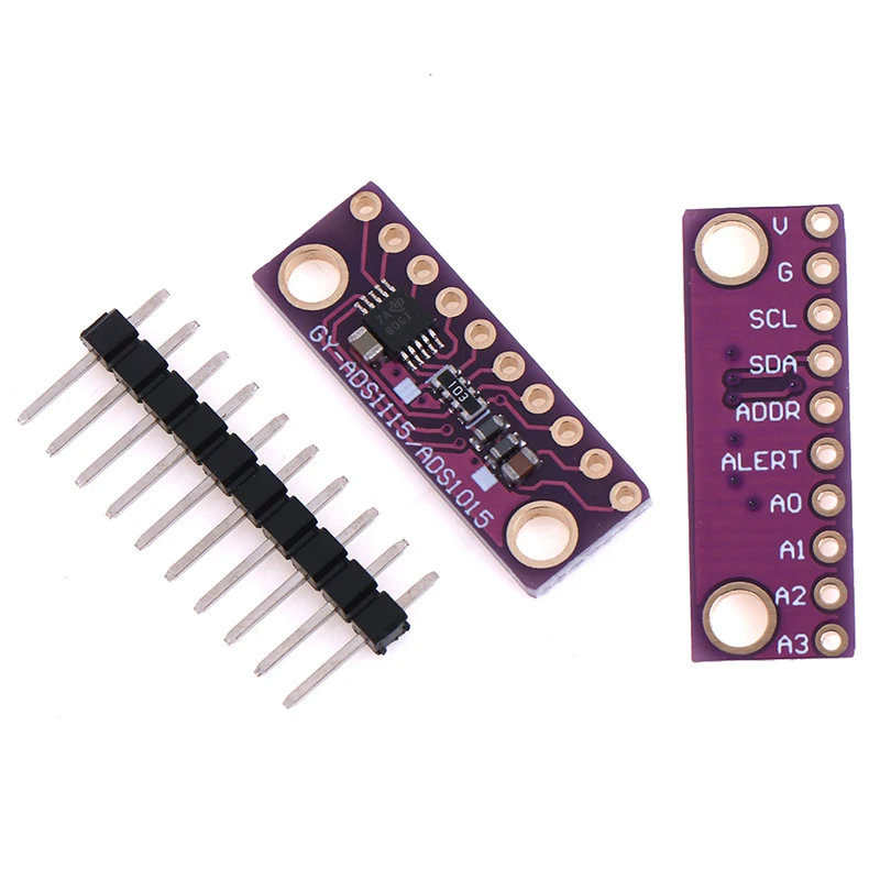 I2C ADS1115 16 бит АЦП 4 канала модуль усилителя с программируемый усилитель 2 0 V до 5