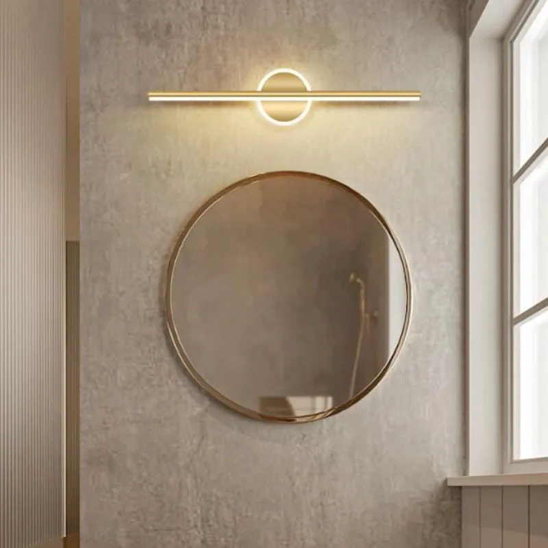 

Modern Led Mirror Light Nordic simple Wall Mounted led Wall Lamp Hotel Bathroom Mirror Wall Light luxury Dressing Makeup lamp