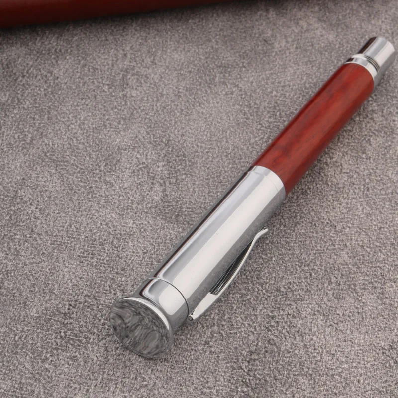 Ручка перьевая из сандалового дерева нержавеющей стали | Канцтовары для офиса и