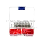 260 шт. 2,54 мм JST SYP штекер женский красный Dupont провод Перемычка контактный разъем Корпус Комплект