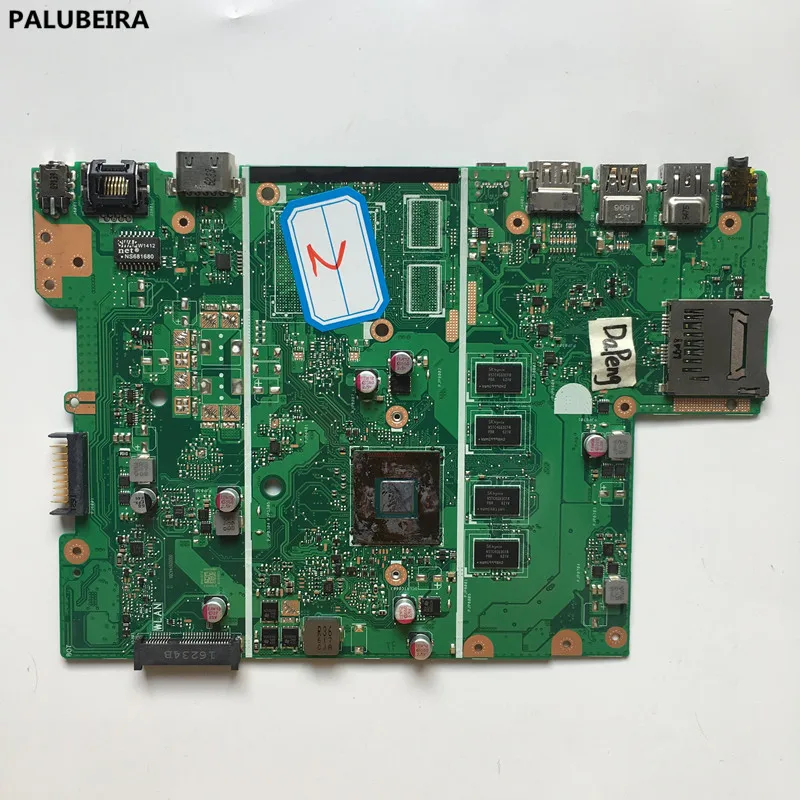 Материнская плата ddrbeira X441SC с процессором N3060 4 Гб для ASUS X441 X441S материнская