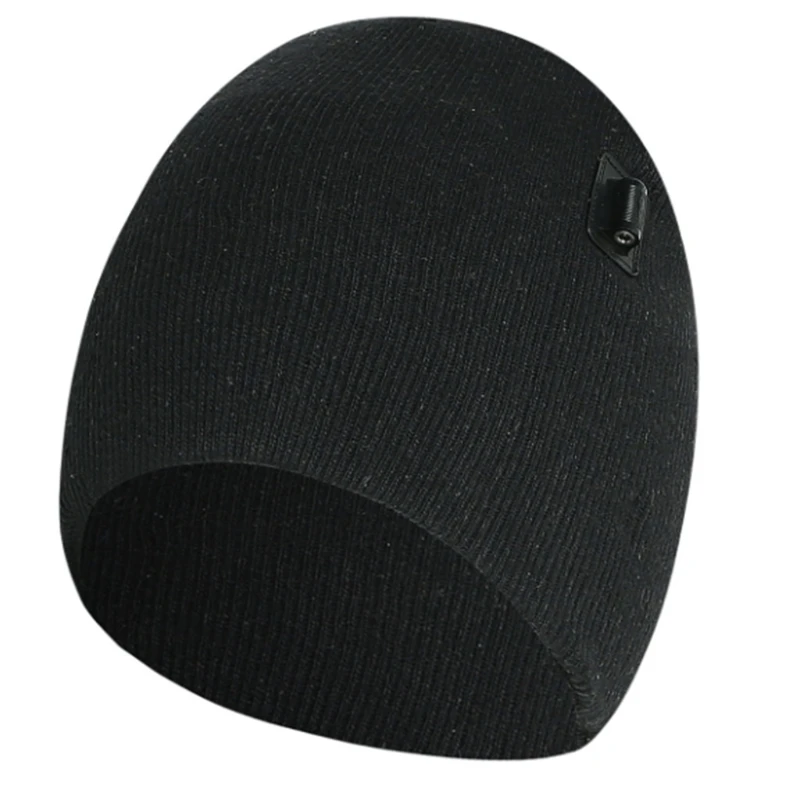 

Unisex Winter Electric Heated Beanie Hat USB Rechargeable Outdoor Cycling Windproof Cold Protection Stretch Skull Cap