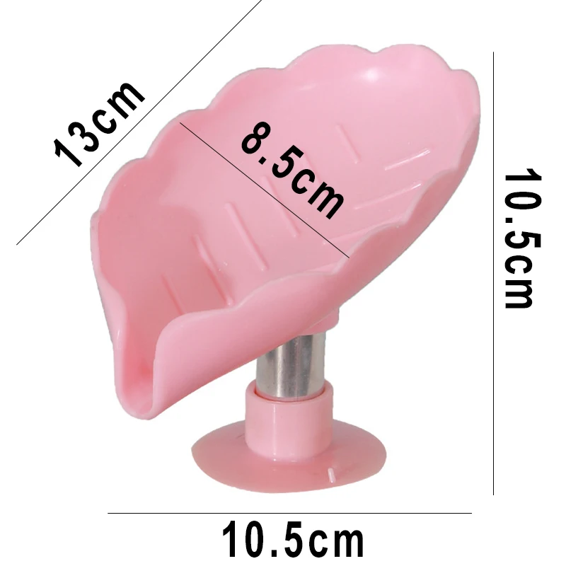 Коробка для мыла в форме листа дренаж футляр аксессуары ванной комнаты коробка