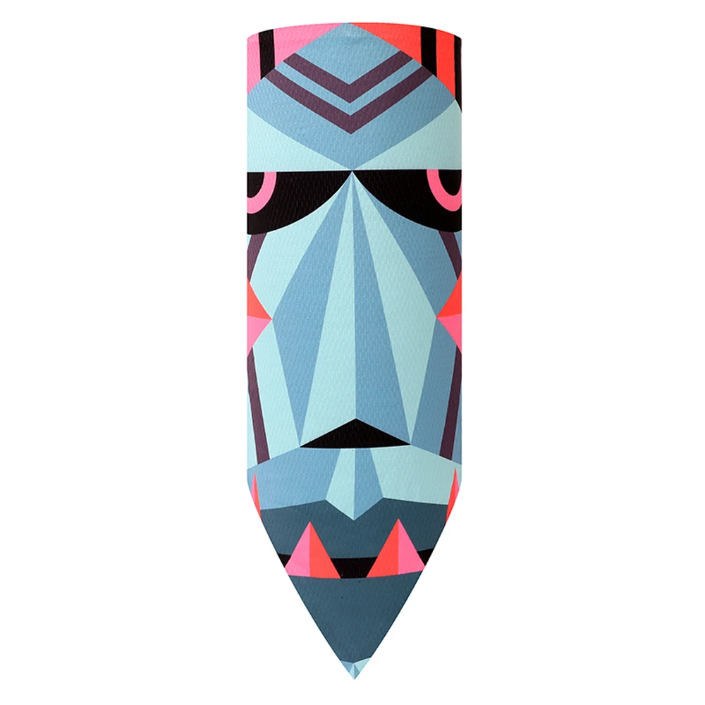 Велоспорт лицо одежда с рисунком Маски шеи гетры дышащий охлаждающий