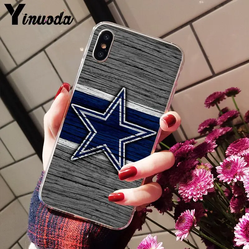 Yinuoda американская эмблема футбольной команды Coque Shell чехол для телефона iPhone 8 7 6 6S