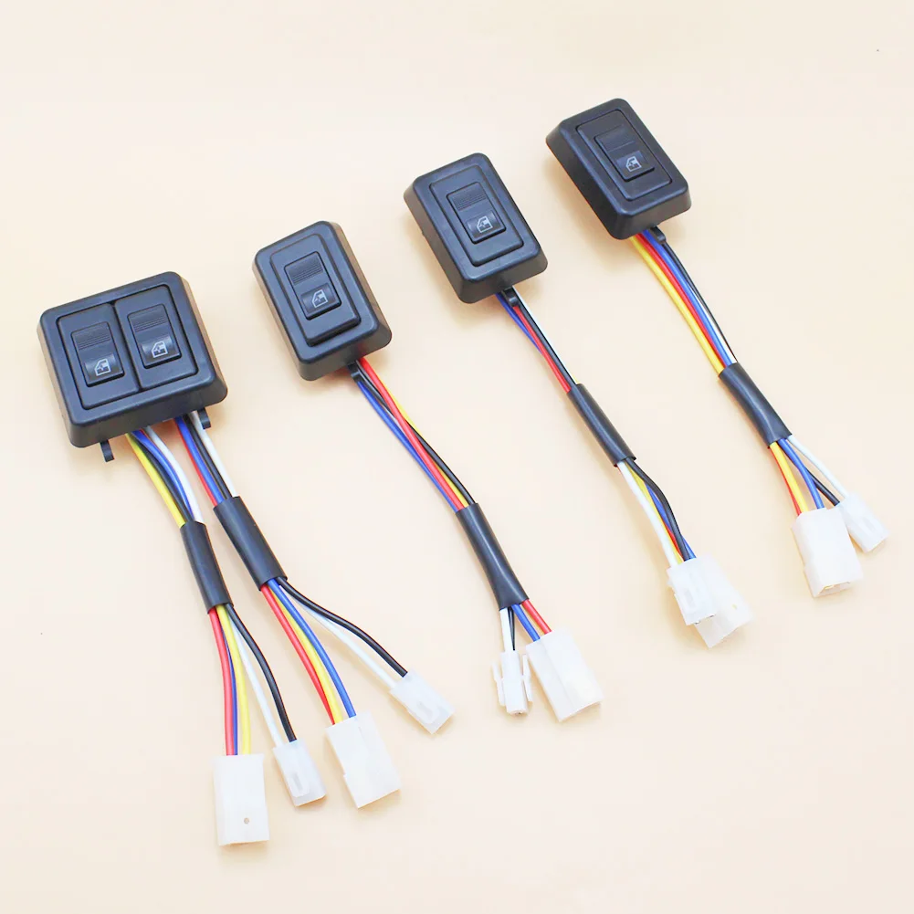 Автомобильный Стайлинг электрический регулятор управления стеклоподъемником