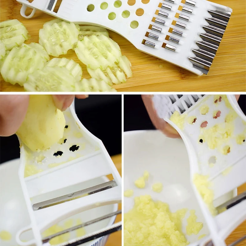 

Multifunction Vegetable Peeler Stainless Steel Cutter Fruit Wire Planer Grater Potato Slicer Masher Cooking Tools Gadgets