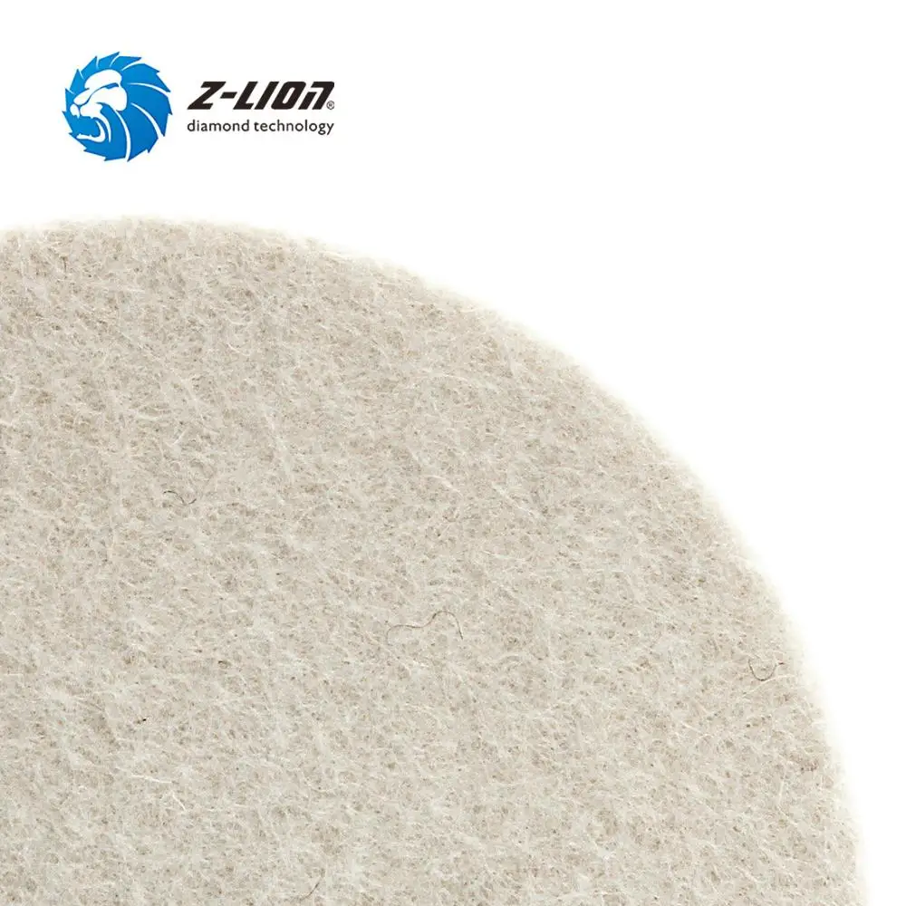 Z-LION 10 шт. 5 дюймов Накладка для полировки шерсти тонкая шерсть зеркальный