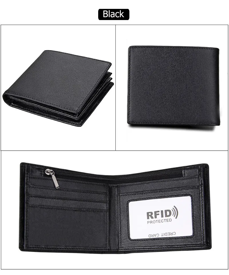 Мужские кошельки с блокировкой RFID, винтажный кошелек из натуральной коровьей кожи, мужской кошелек ручной работы на заказ, кошелек для монет по цене доллара, короткий кошелек carteira