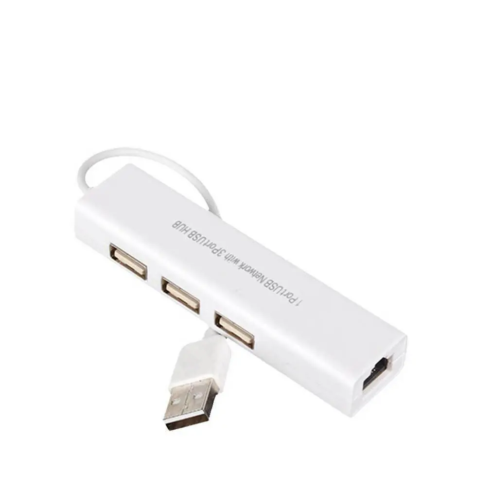 

USB-хаб с 3 портами USB 2,0 и RJ45 для Android