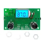 Модуль FM-радиоприемника, частотная модуляция, стерео приемная печатная плата с ЖК-дисплеем с глушителем, 3-5 В, ЖК-модуль